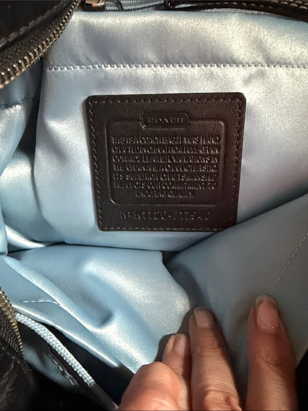 Coach Black Diaper Bag - Picture 9 of 10